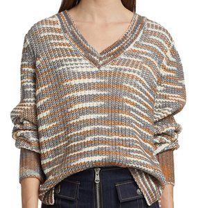 Cinq a Sept 5a7 Amalie Sweater, NWT, L Cinnamon Multi